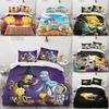 Аниме Симпсоны Набор пододеяльника и наволочек с 3D-принтом Подарок для спальни Постельное белье