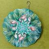 10 Inch Hanging Wind Spinner Outdoor Garden Decor for Spring Summer 360 Rotating Hook Creative Gift Idea for Friends and Family