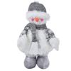 Retractable Snowman Dolls Christmas Ornaments Christmas Snowman Toy for Gifts Decoration