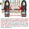 Professional ANENG ST170 Clamp Meter 1999 Counts Digital Multimeter 500A AC/DC Voltage Current NCV Resistance Tester with Free B20Test Pen Non-contact