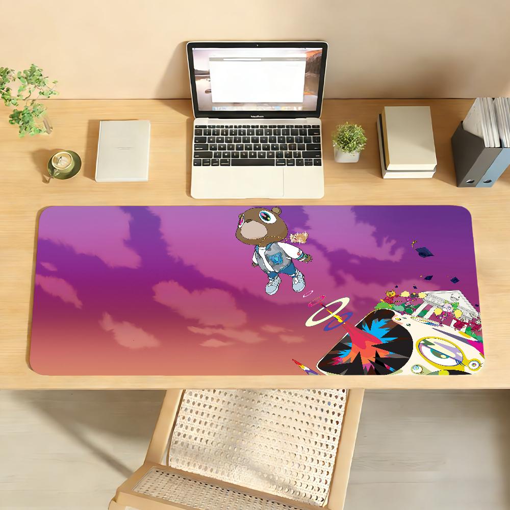 Singer K-Kanye W-West Mouse Pad Computer Laptop Rubber Non-slip Mouse Mat Mousepad Gamers Decoracion Desk Mat