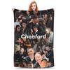 Tim Bradford Tv Series Flannel Blanket Autumn  Warm Soft Throw Blanket for Girls Boys Couch Chair Bedspread Sofa Bed Cover