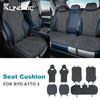 Breathable Linen Car Seat Covers for BYD Atto 3 Yuan Plus Tang Dolphin EV 2021-2025, 4 Seasons, Comfortable Seat Mats Protectors