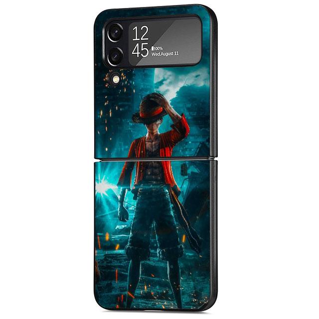 Жесткий чехол для Samsung Galaxy ZFlip Z Flip 3 5G ZFlip3 Z Flip 4 ZFlip4 zflip Flip4 Luffys-Zoros One Pieces задняя крышка