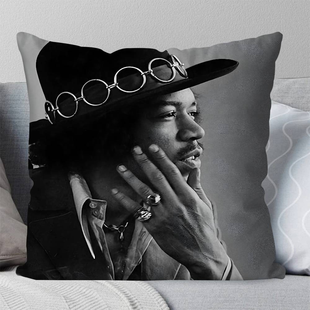 SINGER J-JIMI H-HENDRIX Наволочка Квадратная Подушка Спальня Диван Отдых Подушка для Комфорта Автомобиль Гостиная Домашний Декор