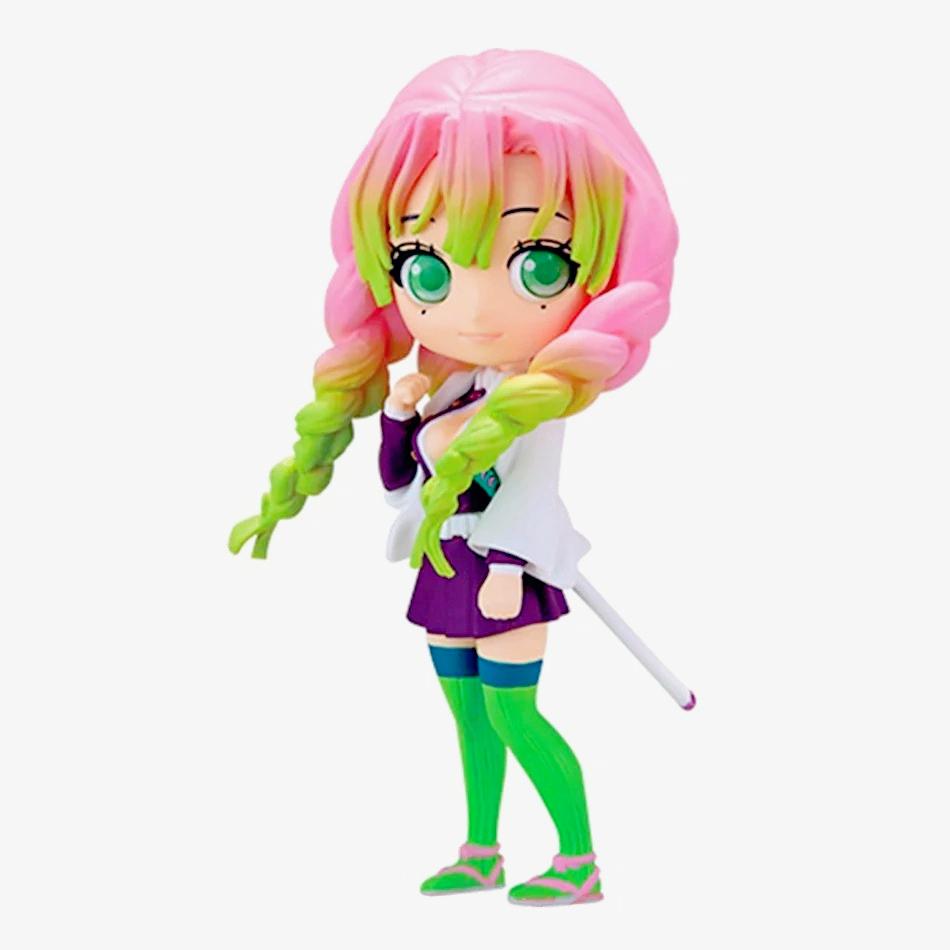 Аниме Клинок, рассекающий демонов Фигурка Нэдзуко Тандзиро Зеницу Иноске Кёджуро Гию Каваи Qposket ПВХ Модель Игрушки Детский Подарок