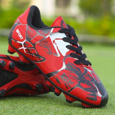 Детские футбольные бутсы с длинным штапелем для улицы, мужские и женские спортивные тренировочные туфли для учеников начальной и средней школы со сломанными ногтями