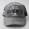 Avirex Standard Military Mesh Jute Deep American Casual Baseball Cap with JUTE Size F Cap, Denim, Men's, Black, Fit, Spring/Summer, Oversized, Logo,