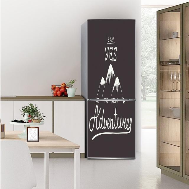 Серые крутые обои для холодильника, овечий череп, вино, самоклеящаяся виниловая наклейка, украшение для кухни, холодильника, наклейка на стену, шкаф