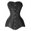 Женский корсет Filaeisi Long Стимпанк Черный 2XL, Стиль, Формирующий талию, Простой,