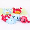 Cartoon marine animal return car Gift Exercise children's hands-on ability Cute cartoon shape Color Random Interactive toys Gift for boys and girls