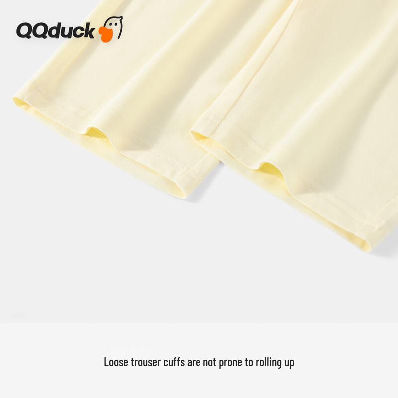 QQ DUCK Унисекс Летний Пижамный Комплект для Детей с Уткой Раглан