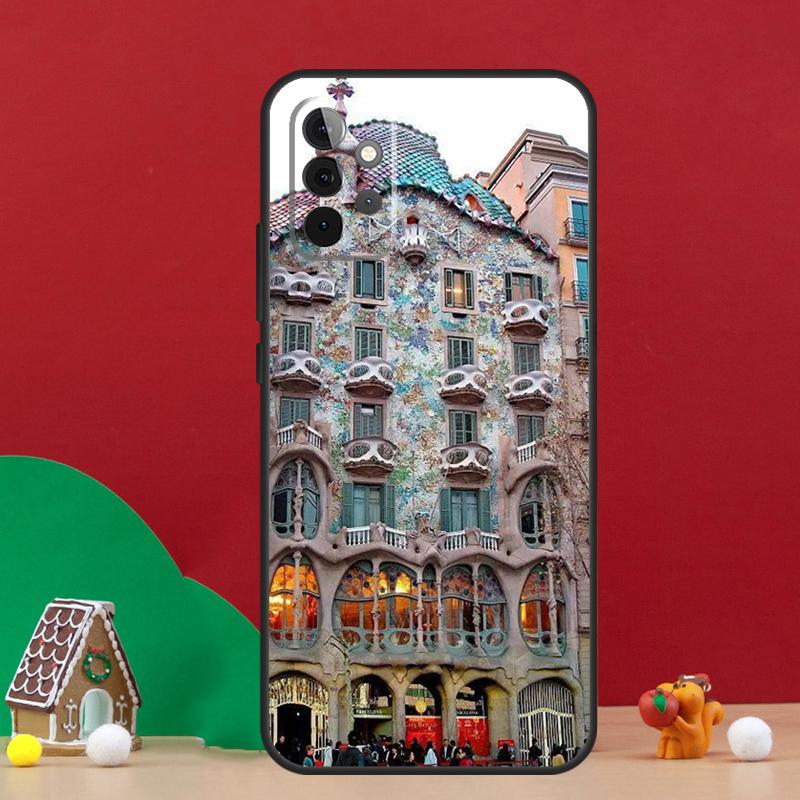 Casa Batllo Барселона Испания Чехол Для Samsung Galaxy A36 A56 A06 A13 A53 A32 A12 A22 A52 A35 A17 A16 A55 A15 A54 A34 A14