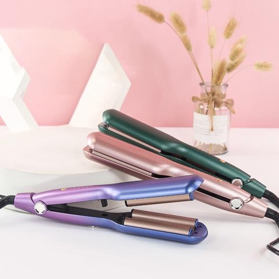 25/32MM Egg Roll Curling Iron 5 Temperature Adjustable French Wave Hair Curler Quick Heating Electric Hair Crimper Waver Women Wavy Hair Curling Wand