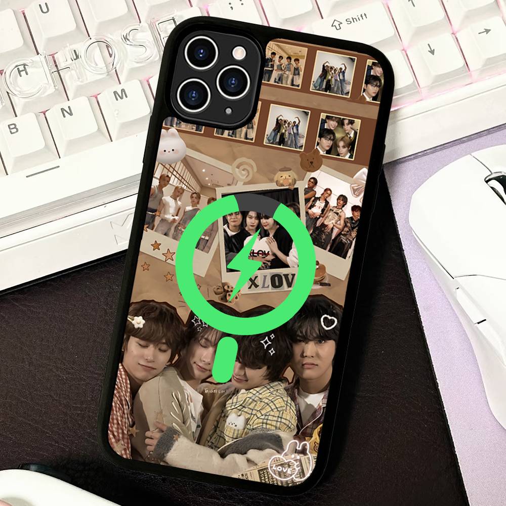 Popular Logo X-XLOV For Magsafe Magnetic Case For IPhone 17 Air 16 15 14 13 12 11 Pro Max Plus Wireless Charging