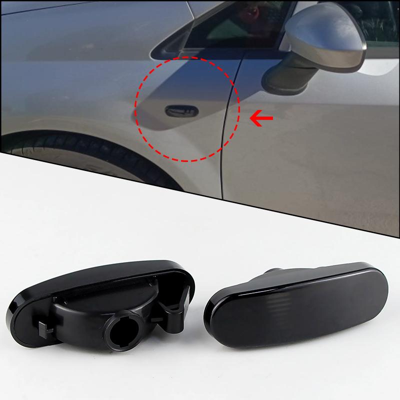 Side Marker Turn Signal Light Housing Cover Lens For Peugeot Bipper Citroen Nemo 2008-2019 Lancia Musa 2005-2012 Car Accessories