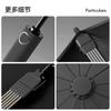 264 Bone Automatic Umbrella for Women's Weather and Rain Special Folding Plus Size Men's Wind-resistant Reinforced Storm Umbrella