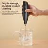 Многофункциональный беспроводной электрический ручной миксер с турбо-функцией 304 и эргономичной ручкой - Портативный электрический венчик, вспениватель молока