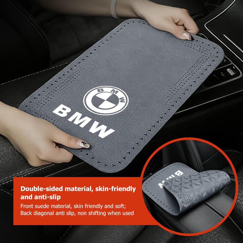 YMZP2 Car Seat Protection Center Console Armrest Mat Accessories For BMW M Sport M2 M3 M4 M5 M6 E46 E90 E60 F10 F20 E87 X3 X6