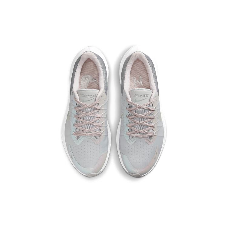 Nike Winflo 8 Premium Grey Fog Pale Coral Женские кроссовки Metallic-Pewter Barely-Rose DA3056-001