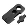 Sports Motion Camera Silicone Protective Case with Lens Cover for Insta360 One XBlack