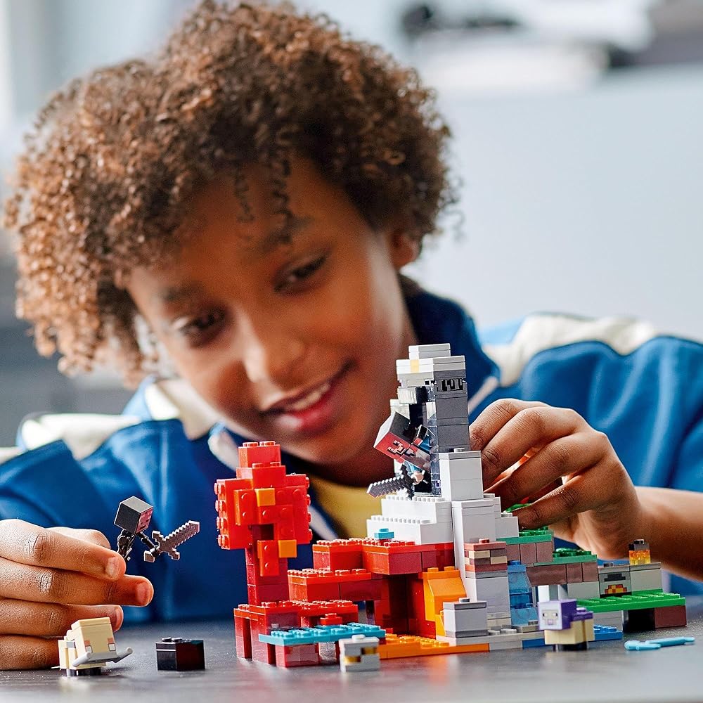 LEGO Minecraft Abandoned Portal Gift Set 21172 Building Blocks Toy for Kids Ages 8 and Up