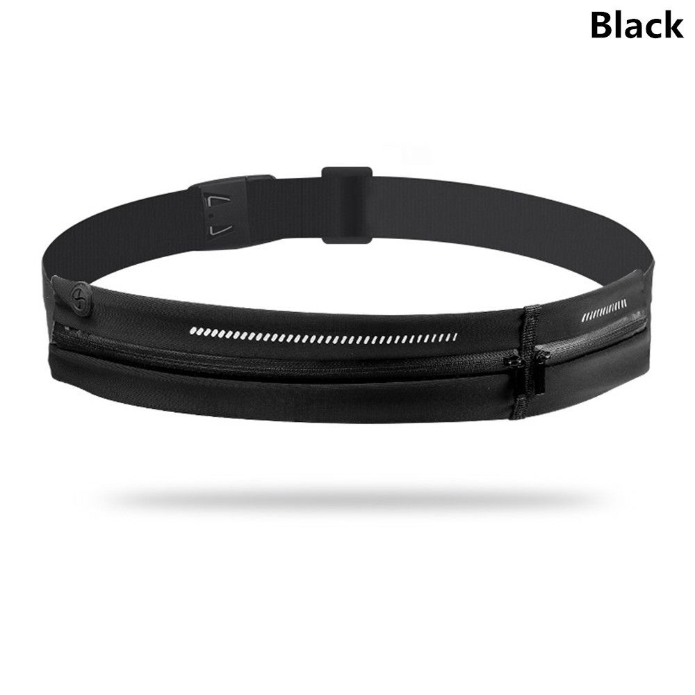 Men Women Adjustable Exercise Gym Phone Pouch Waist Pack Sports Bag Waist Bag