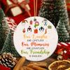 Friendship Ornament 2025 – Best Friend Ornament, Our Laughs are Limitless, Our Memories are Countless, Our Friendship is Endless –Gift for