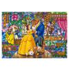 300 Piece Jigsaw Puzzle Disney Stained Glass of Love and the X (Beauty Beast) (30.5 43cm)