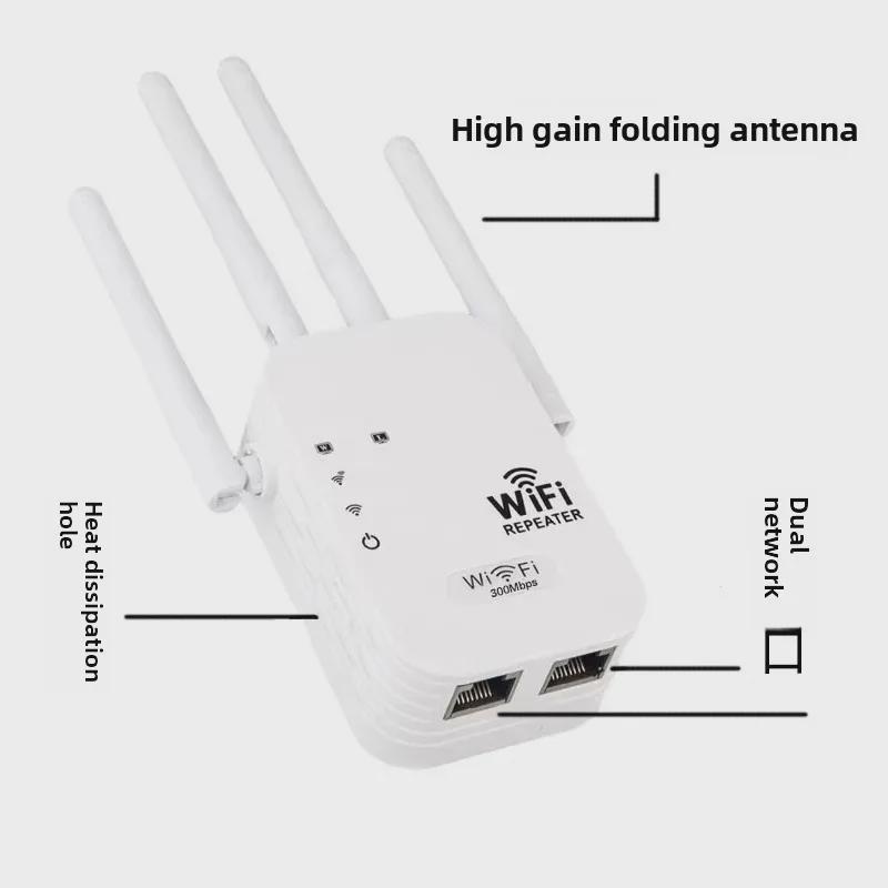 Двухдиапазонный беспроводной усилитель сигнала WiFi 1200M и мощный маршрутизатор точек доступа (2,4 ГГц и 5,8 ГГц)