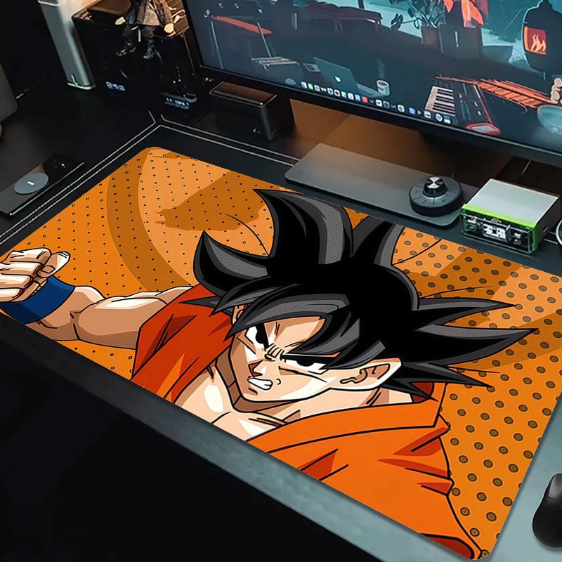 Подушка с принтом Dragon Ball Нескользящий Большой Коврик для Мыши/Ноутбука/Планшета XXL Коврик Игровой Коврик для Мини-ПК С заблокированным краем
