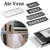 Louver Aluminum Alloy Closet Shoe Ventilator Grille Hole Ornaments Vents Cover Air Vent Decor