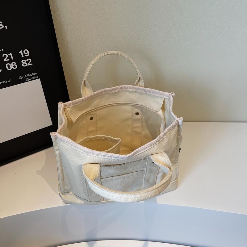 Женские сумки через плечо, холщовые однотонные повседневные сумки-тоут, женские сумки-мессенджеры, брендовые дизайнерские сумки Simplicity Girl'S