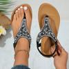 Women Sandals New Fashion Solid Color Pearl Rome Sandals Women Flats with Non-Slip Beach Shoes Designer Sandals Zapatos De Mujer