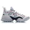 Li Ning CF Countflow Monster Eye Средние износостойкие дышащие кроссовки на средней подошве Винтажные баскетбольные кроссовки Мужские Белый Красный AGLP135-3