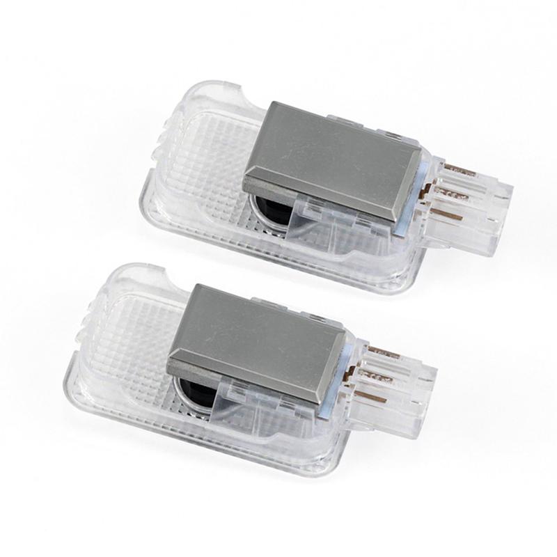 2Pcs LED Car Door Welcome Light Projector Courtesy Lamp Accessories For Subaru Forester SJ SK 2013 2014 2015 2016 2017 2018-2024