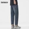 Mark Fairwhale Men's American Retro Loose Straight Jeans