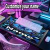 Custom Name Personalized football club F.C Pattern Mousepad, Laptop PC Desk Mat, Decorative Desk Mat for Home Keyboard Pad Gift