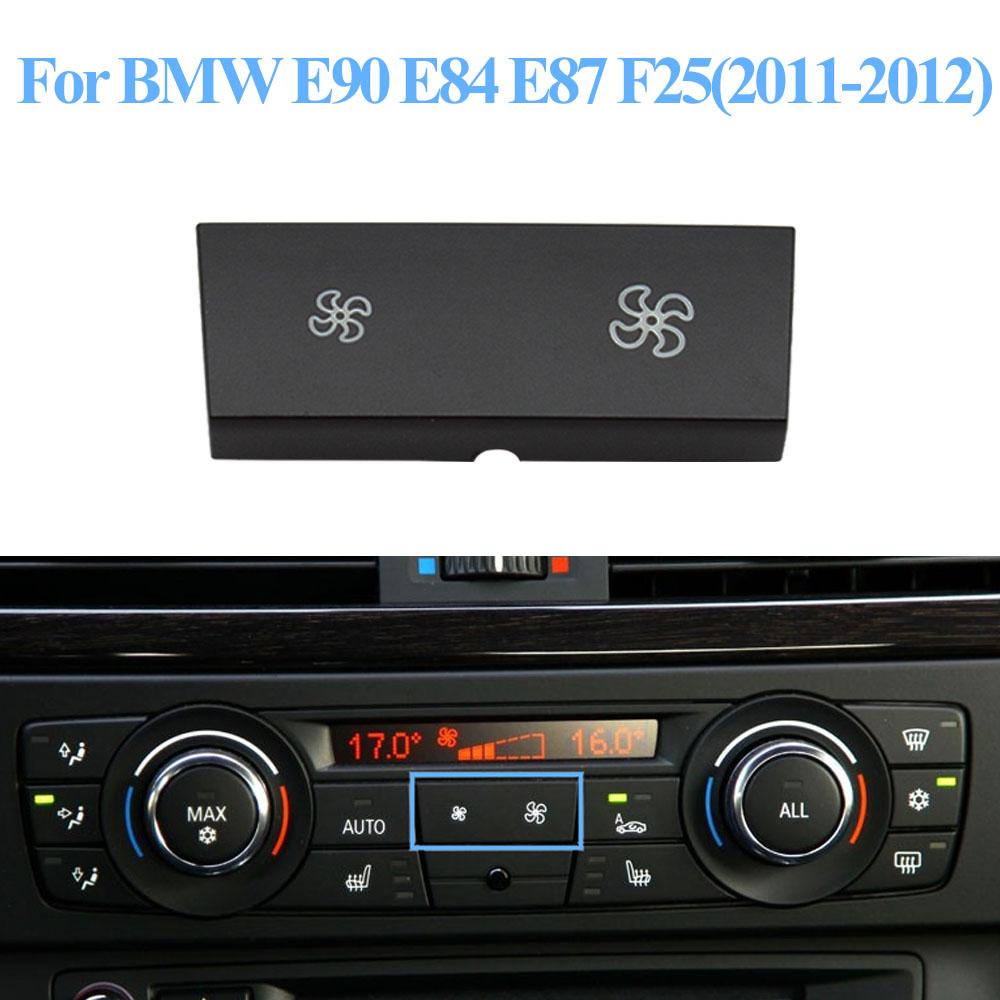 Car Interior Air Conditioning Wind Cover AC Volume Cap Fan Button For BMW 3 Series E90 E92 E93 E87 X1 E84 X3 F25 318i 320i