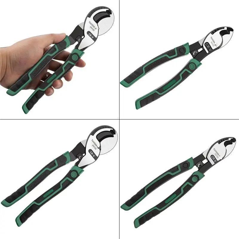 1pc 6/8/10 Inch High Carbon Steel Cable Cutter Pliers Electrician Manual Wire Stripper For Household Appliance Repair Hand Tools