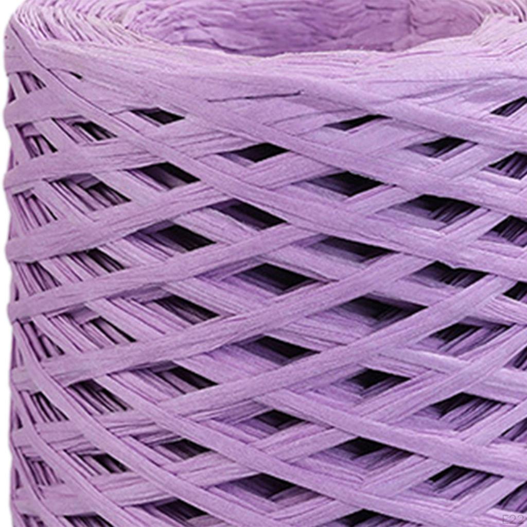 200 м/рулон, бумажная лента из рафии, декор, пригодная для вторичной переработки, прочная для плетения подарочной упаковки на День Святого Валентина