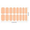 Nail Strips Solid Color Nail Strips Full Nail Wraps Nail Stickers  Self Adhesive Nail Art Decal French Nail Sticker