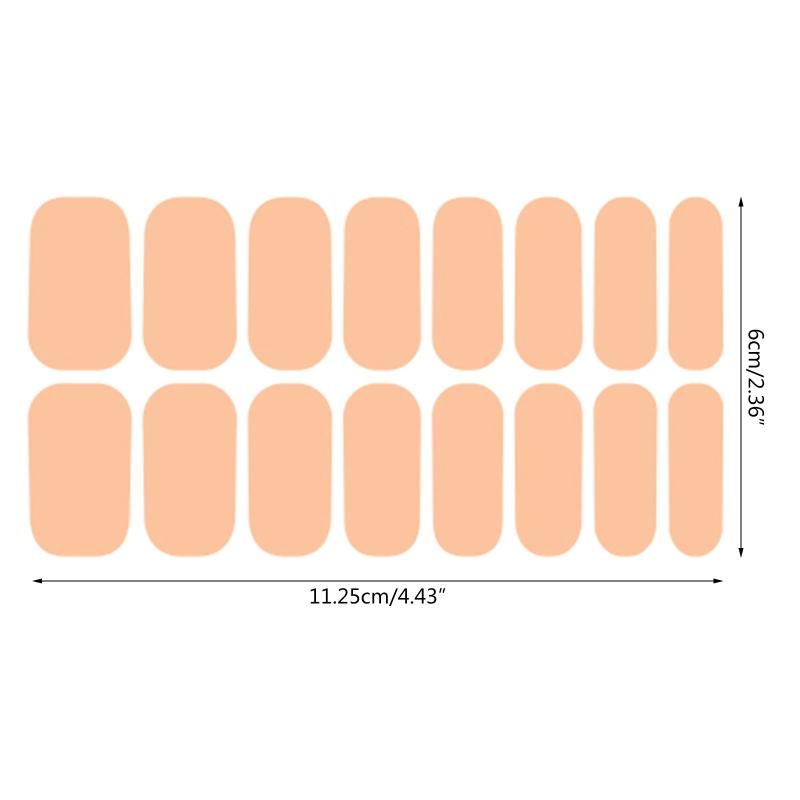 Nail Strips Solid Color Nail Strips Full Nail Wraps Nail Stickers Self Adhesive Nail Art Decal French Nail Sticker