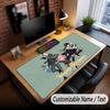 Custom Name Extended Mouse Pad,Spy × Family Gaming Desk Mat For Home Office Desktop Decor