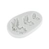DIY Fondant Cake Home Kitchen Silicone Molds Leaf Mold Chocolate Christmas Tree
