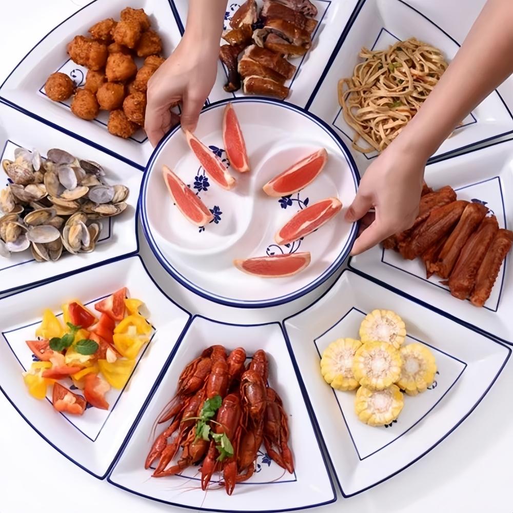 Специальное предложение Набор селадоновой посуды, Стол для семейных посиделок, Посуда для стола на встречу с хот-потом