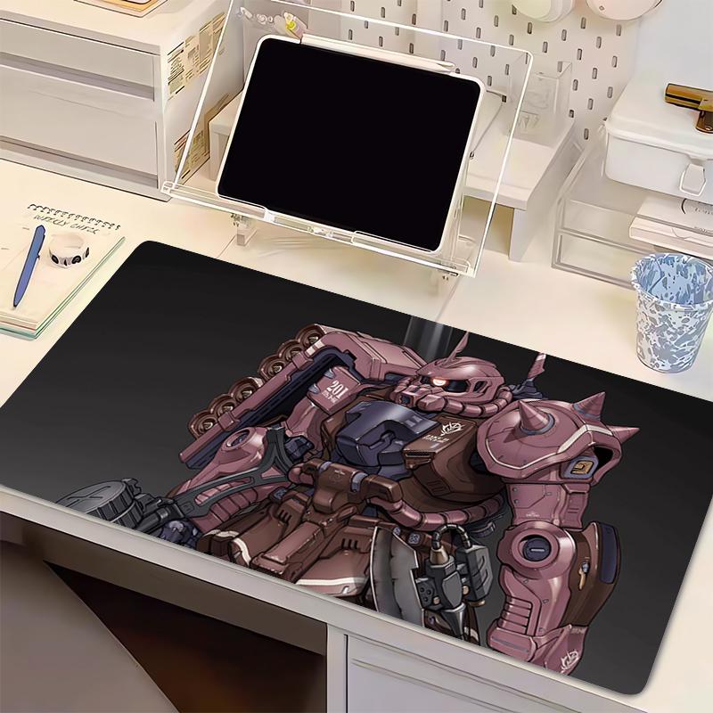 Mouse Pad Mechanical Warrior Ggundam Zzaku II Anime Larger XXL Speed Mini Pc Computer Keyboard Desk Mat Laptop Gaming Mousepad