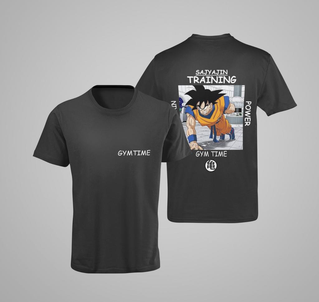 Gym Goku GYMTIME No Pain SAIYAN DRAGON BALL Womens Oversized T-Shirt Mens Womens Tees Top S-XXXL