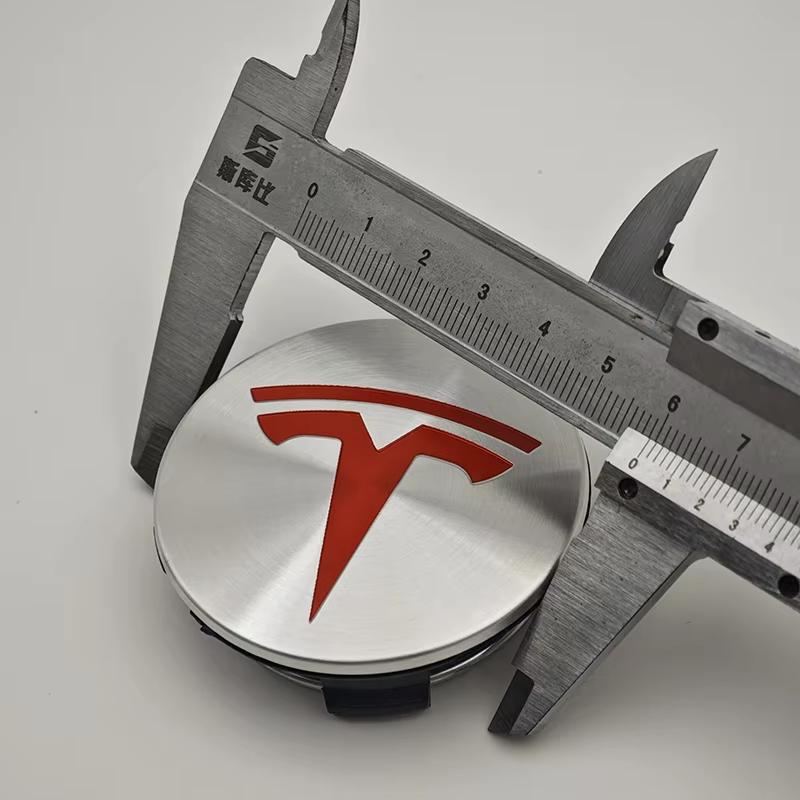 4 шт./комплект ABS 56 мм Оригинальные центральные колпачки на диски Tesla с логотипом-эмблемой Для дисков Tesla Model 3 Y S X Колпачки-заглушки ступицы Аксессуары-значки