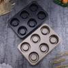 6 Modules Cup Layer Cake Baking Tools Quality Carbon Steel Mould Non Stick Baking Tray Cake Decorating Tools Skeleton molds-A